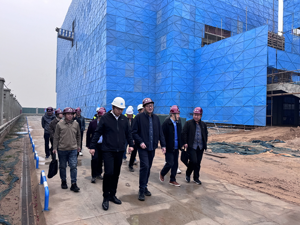 鄭州市建設(shè)投資集團(tuán)有限公司黨委委員、紀(jì)委書記張煉帶隊調(diào)研六十七高項目建設(shè)